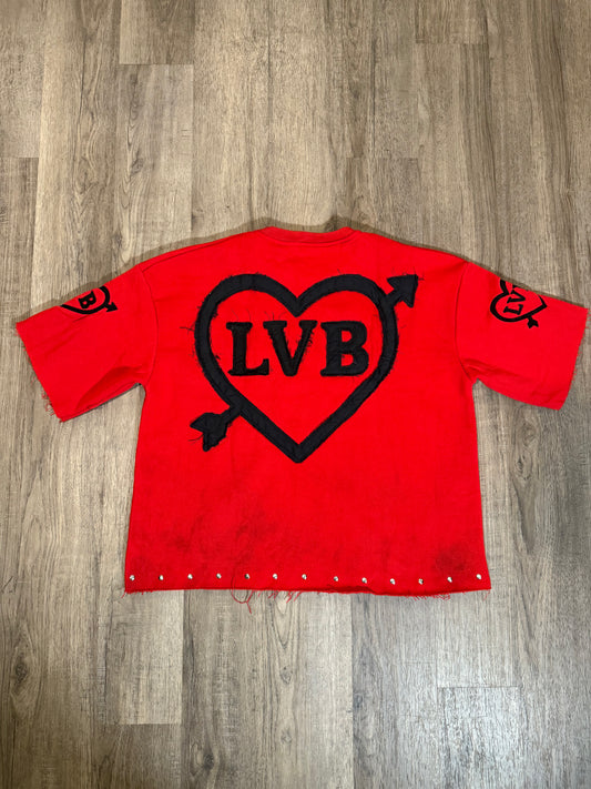 LVRBOY Cropped Tee (Red)
