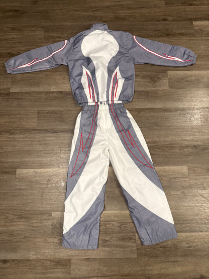 LVR Boy Tracksuit (White/Grey)
