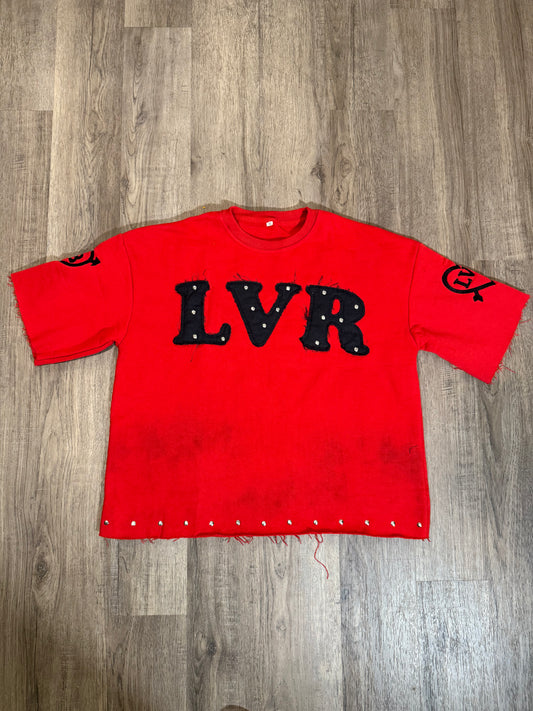 LVRBOY Cropped Tee (Red)